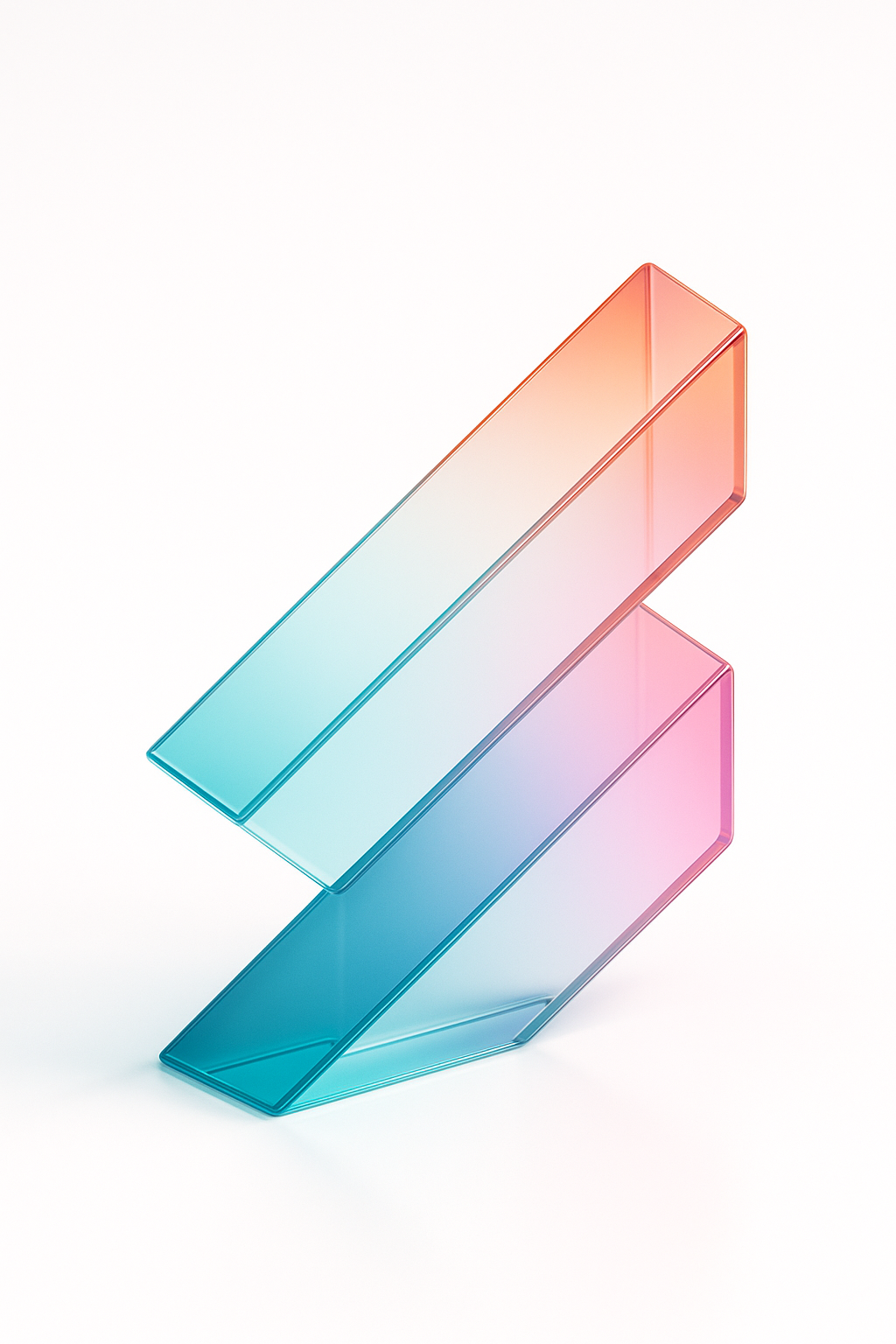 photographic Create a clean highresolution 3D illustration in a minimalist style matching the same colourful glass aesthetic as our main company graph-1